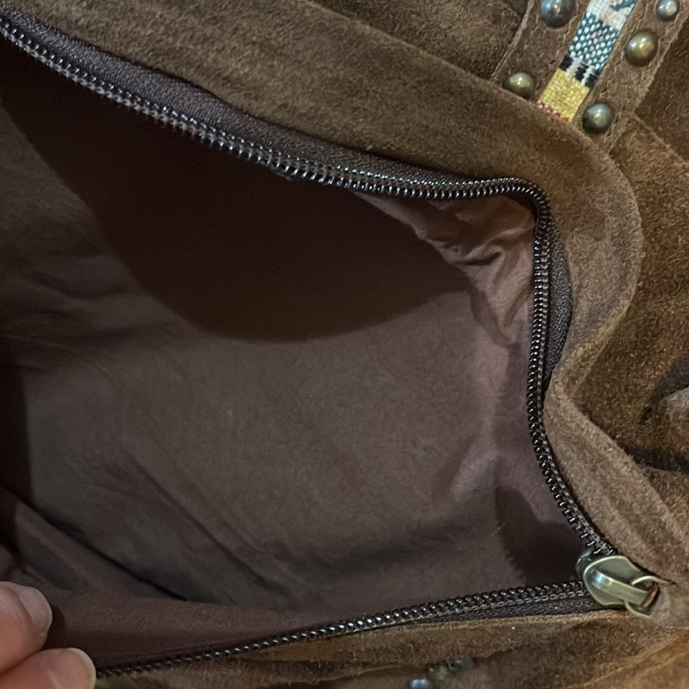 Free People Suede Sardona Bag NWT - Picture 13 of 16